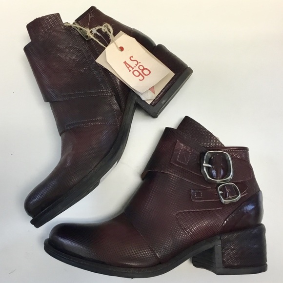 A.S.98 Shoes - NWT A.S.98 Olin Ankle boots textured leather (40) 10